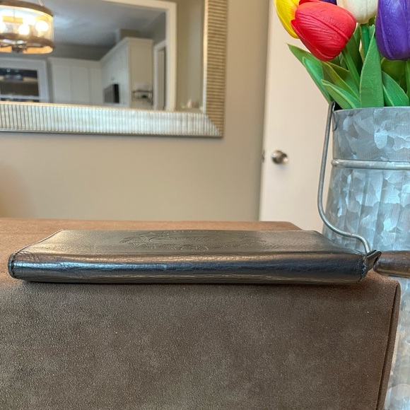 Burberry black leather long wallet - Picture 5 of 16